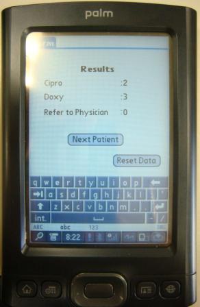 eMedCheck on PDA